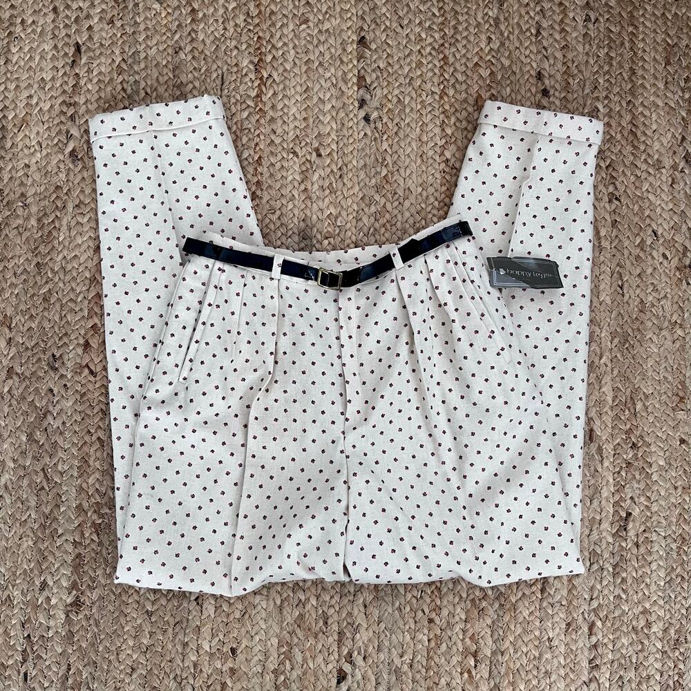 Vintage 80s new old stock Happy Legs wool slacks